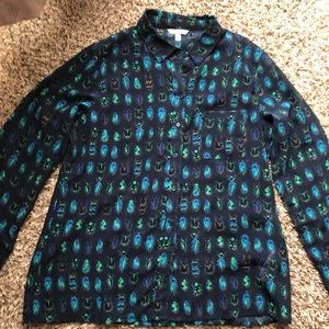 Banana Republic Button-Down Blouse